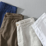 Pantalones cortos de lino Lisbo