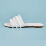 Zapatillas con Flecos