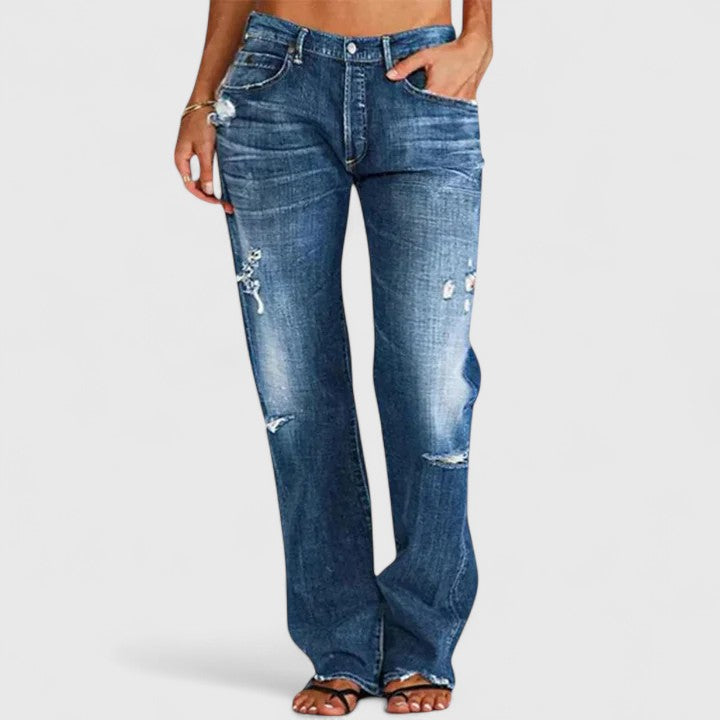 Lianette™ | Jeans Rasgados de Mujer