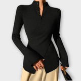 Michiko – Suéter elegante de jersey de algodón