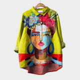 Elin™ | Camiseta de retrato artístico