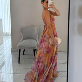 Giselle™ | Encantador vestido maxi con estampado floral