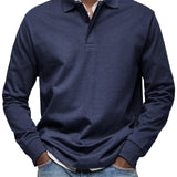 HUGO® | Polo de lujo de manga larga