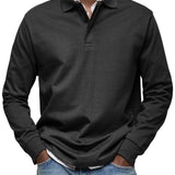 HUGO® | Polo de lujo de manga larga