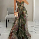 Giselle™ | Encantador vestido maxi con estampado floral