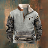 Dorian™ | Sudadera con media cremallera elegante
