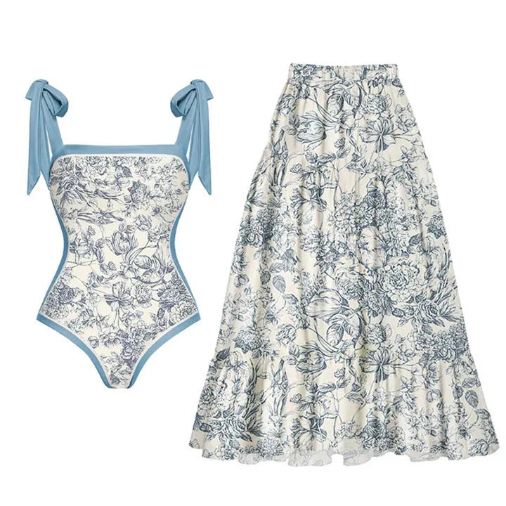 Rosa™ | Body y Falda de PLaya