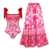 Rosa™ | Body y Falda de PLaya