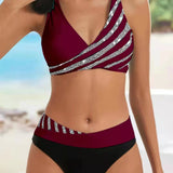 Candela™ | Bikini impreso en tonos cálidos