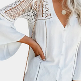 Esperanza | Blusa de Encaje Sunwoven