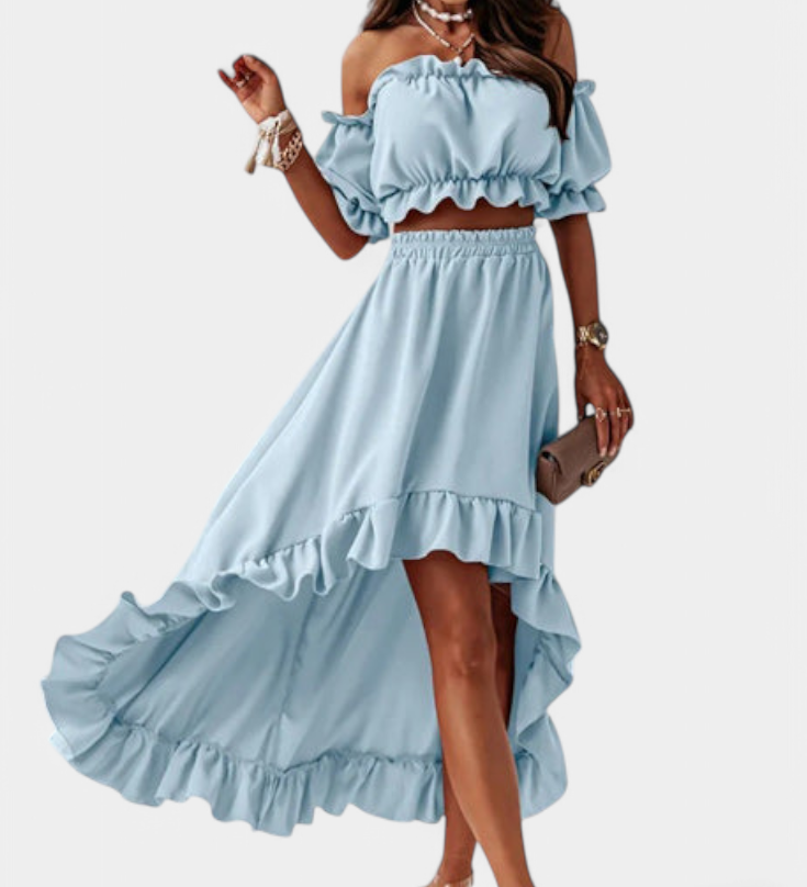 Katja Conjunto de Dos Piezas Off-Shoulder