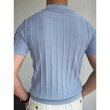 Marvion Knit Stripe Polo