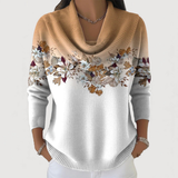 Freja™ | Suéter estampado floral con escote suave