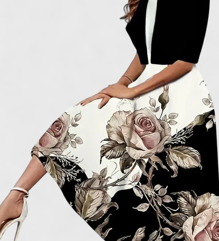 Estrella Conjunto de Vestido Blazer Midi