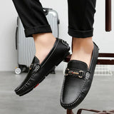 Mocasines de piel auténtica