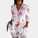 Natalia™ | Blusa de verano con estampado vibrante