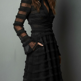 Rosalie™ | Vestido Mini Elegante con Escote en V Profundo