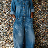 Bo | Overol de denim con tirantes