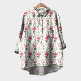 Marieke | Blusa premium con estampados florales