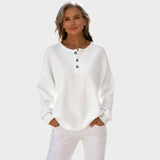 Mia - Camiseta Henley cómoda