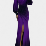 Julitta Vestido Maxi Ombre con Hombros Descubiertos