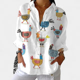 Alicia™ | Blusa de verano con estampado vibrante