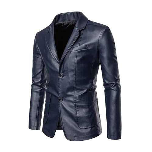 Rafael™ | Chaqueta de Cuero Casual para Negocios